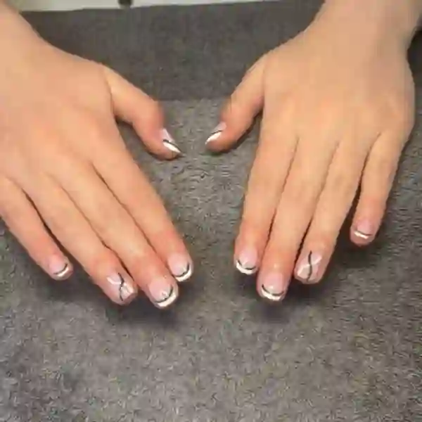 Gel nail manicure at The Beauty Shop Failsworth